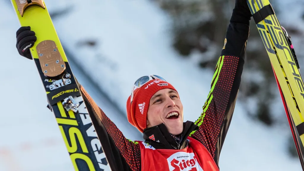 Slavící německý sdruženář Eric Frenzel 