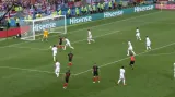 Gól v utkání Chorvatsko - Anglie: Mandžukič - 2:1 (109. min.)