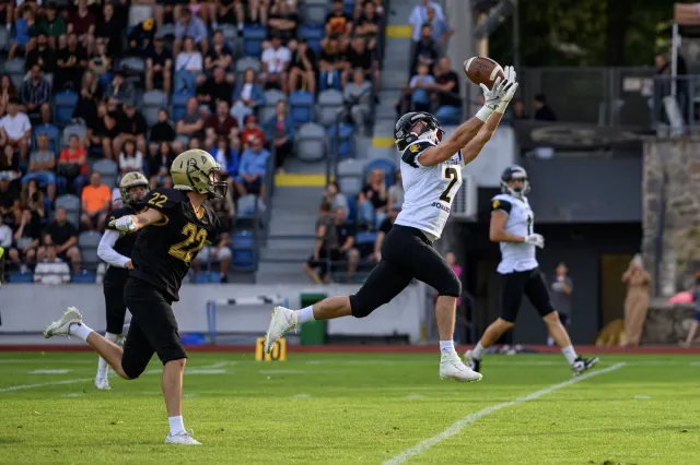 Rytířské derby rozhodl až závěr, Nitra si zahraje o Czech Bowl s Vysočinou