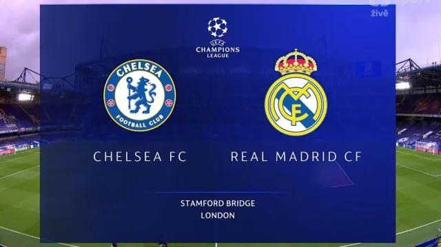 Sestřih utkání Chelsea - Real Madrid