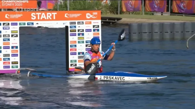Bronzová jízda kajakáře Jiřího Prskavce na MS