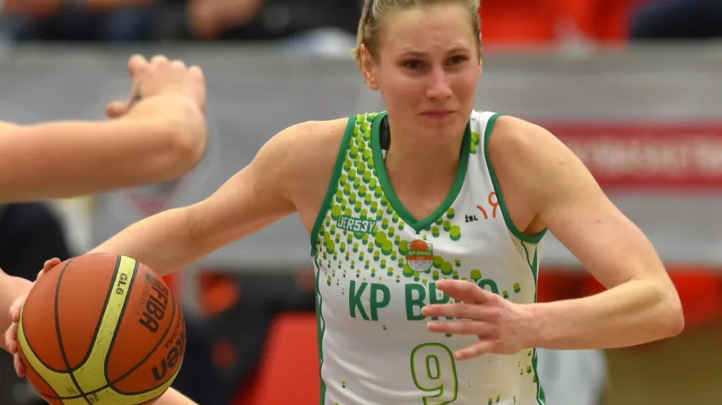 Basketbalistka KP Brno Michaela Stará