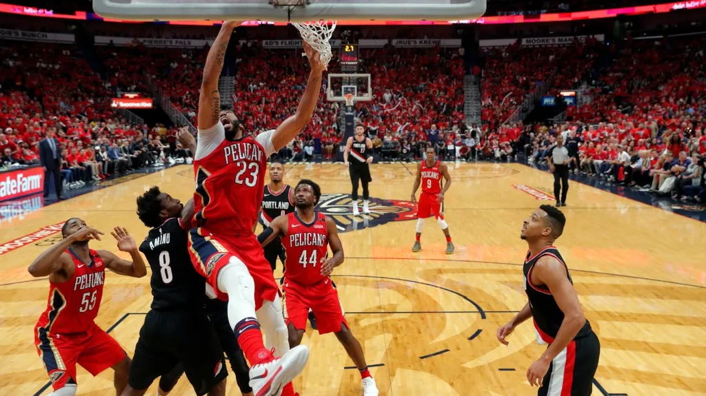 Utkání New Orleans - Portland 