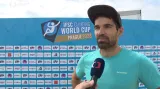 Martin Stráník po kvalifikaci boulderingu