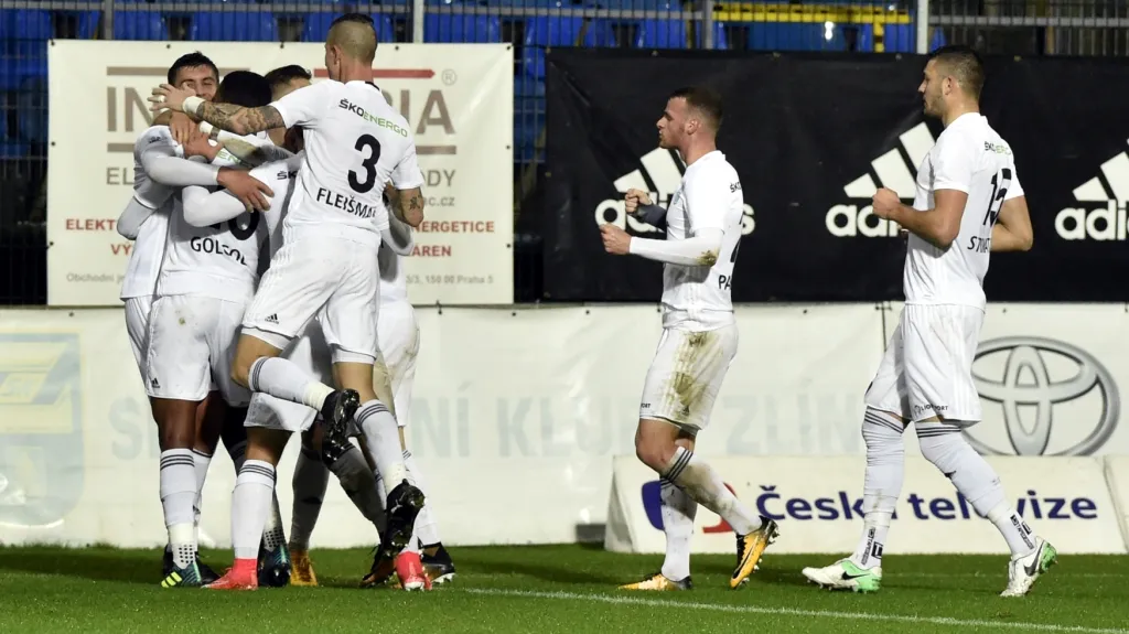 Boleslavští slaví gól