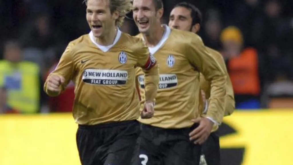Pavel Nedvěd v dresu Juventusu
