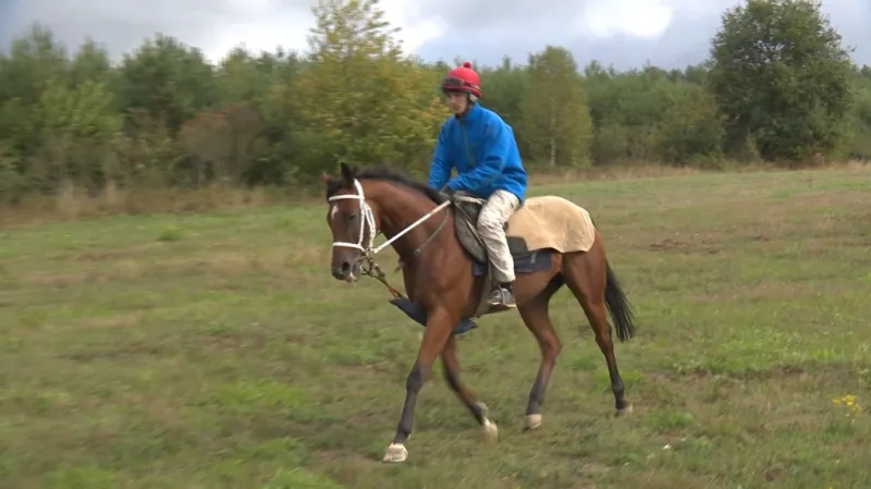 Sztorm během tréninku