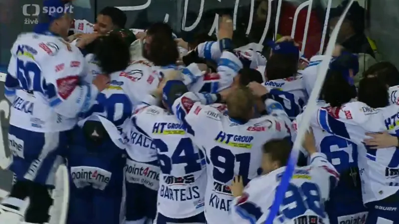 Sestřih 4. finále Kometa Brno - Bílí Tygři Liberec