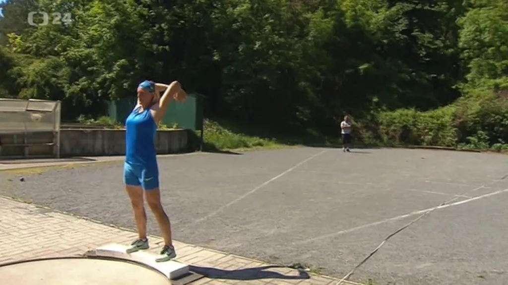 Špotáková se připravuje na sezonu, cítí formu