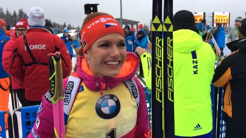 Koukalová: Úžasný víkend, jeden z nejlepších v mém životě