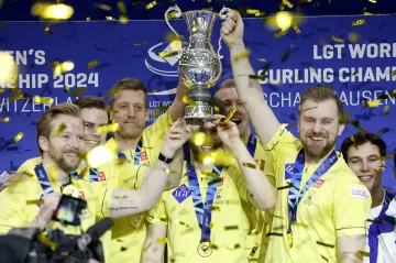 Mistři světa v curlingu ze Švédska