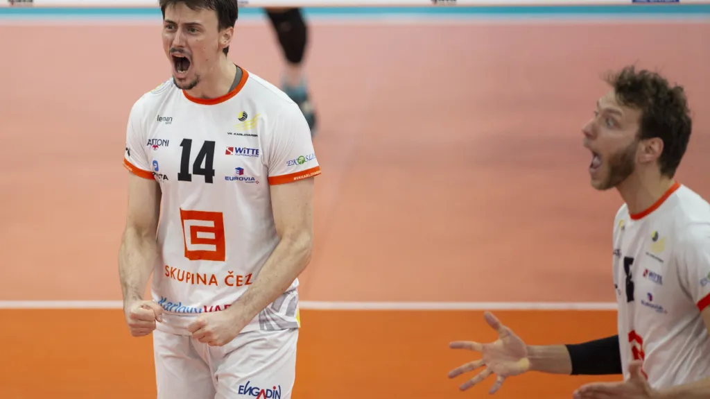 Radost volejbalistů Karlovarska
