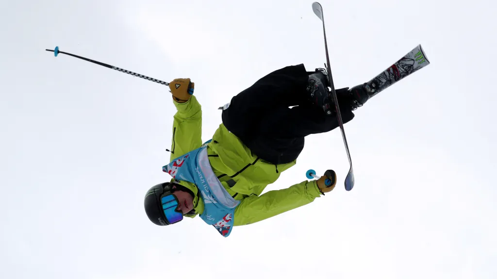 Kanaďan Brendan Mackay ve finále MS na U-rampě