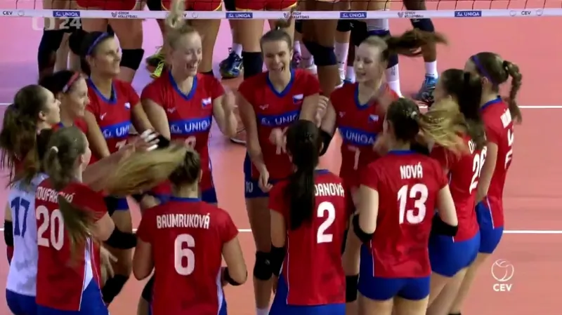 České volejbalistky přehrály Španělky 3:0 na sety