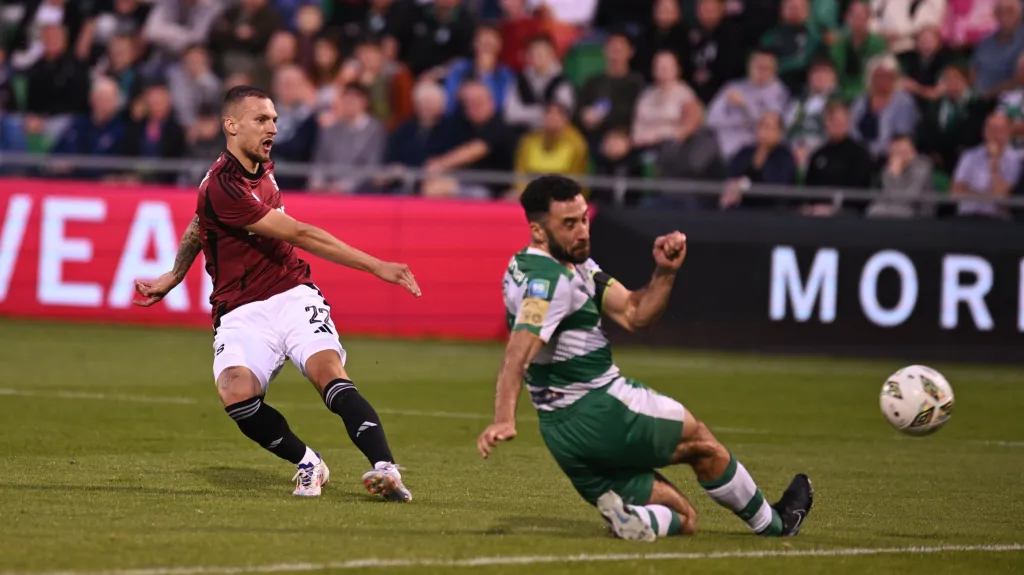 Utkání Shamrock Rovers – Sparta Praha