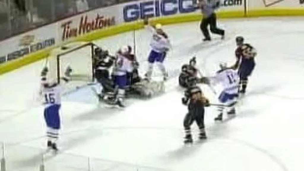 Plekanec dává gól