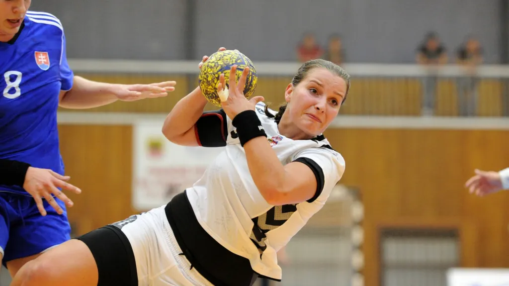 Česká házenkářka Lucie Severová