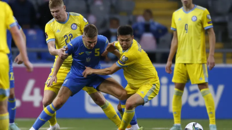 Utkání Kazachstán - Ukrajina