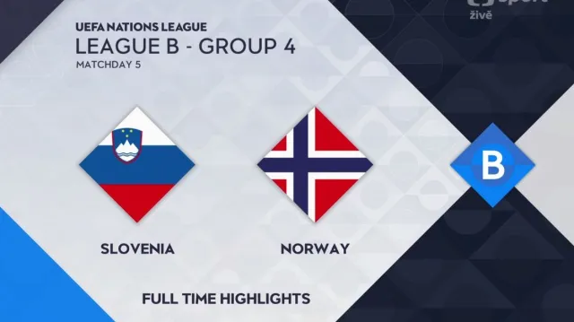 Sestřih utkání Slovinsko – Norsko
