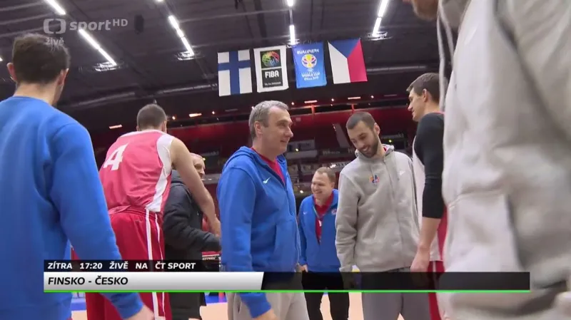 Basketbalisté se seznámili s halou v Helsinkách