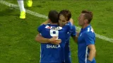 Gól v utkání Liberec - Kirjat Šmona: Shala - 2:0 (84. min.)