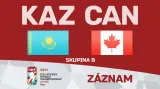 Záznam utkání Kazachstán – Kanada