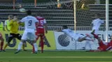 Gól v utkání Hradec Králové – Pardubice: Schwarz – 2:1 (73. min.)