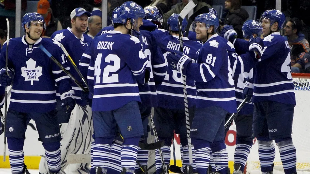 Radost hokejistů Toronta