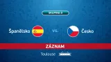 Záznam utkání Španělsko - Česko