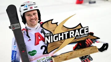 Slalomářskou generálku na OH vyhrál Kristoffersen