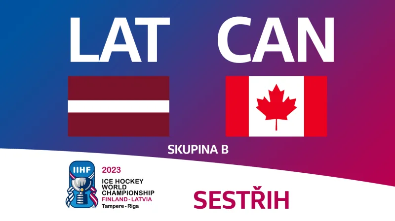 Sestřih utkání Lotyšsko – Kanada
