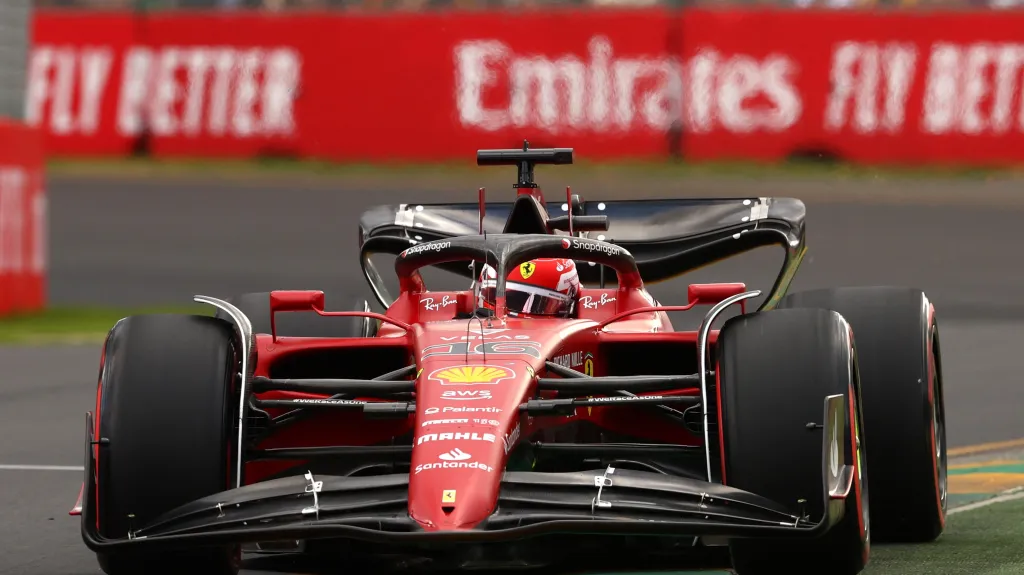 Charles Leclerc z Ferrari