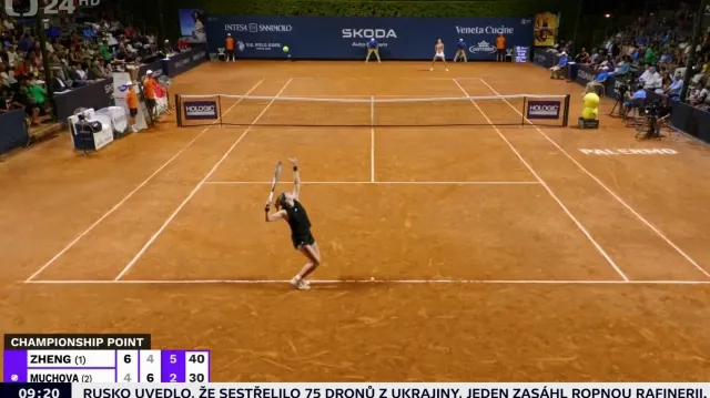 Muchová ve finále v Palermu podlehla obhájkyni titulu Čeng Čchin-wen