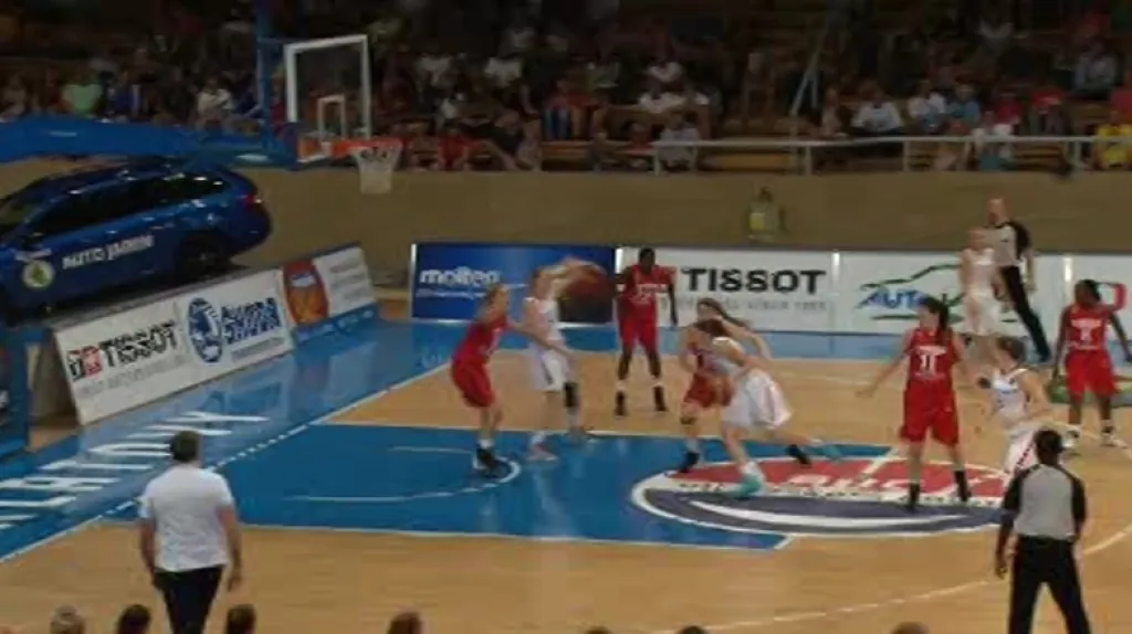 Sestřih utkání basketbalistek U17 Česko - Kanada