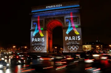 Logo Paříže pro letní olympijské hry 2024