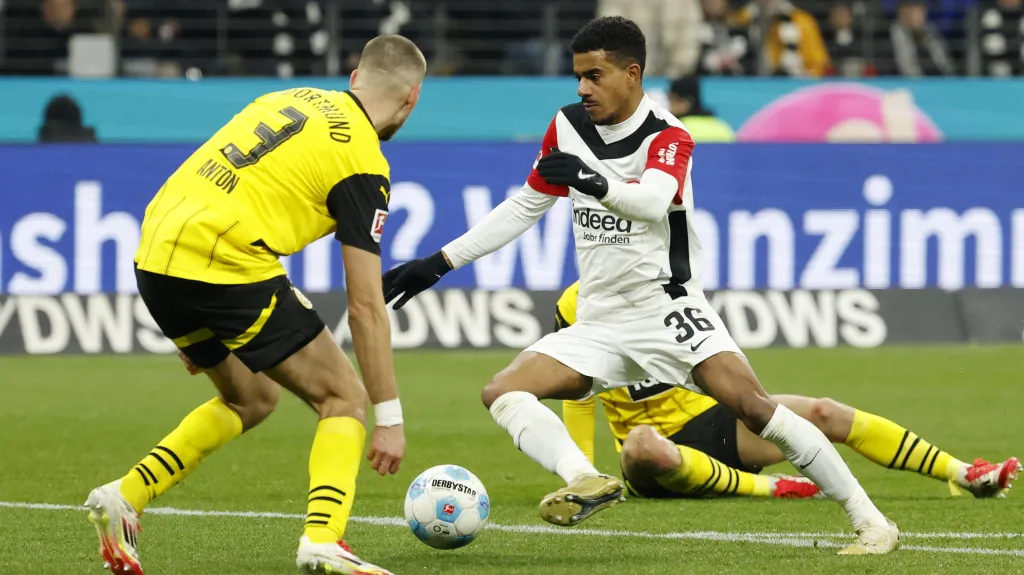 Utkání Eintracht Frankfurt – Borussia Dortmund