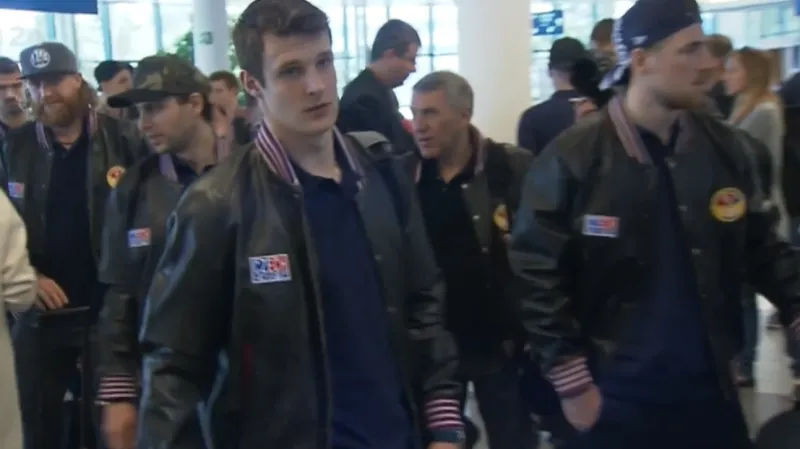 Odlet hokejistů na MS