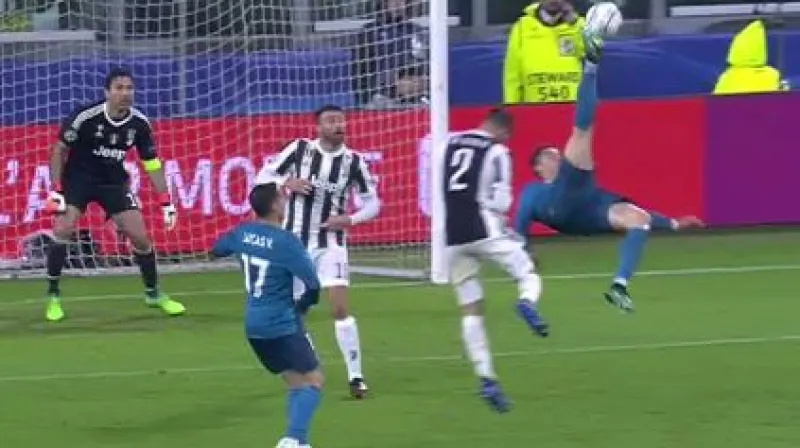 Gól v utkání Juventus – Real: C. Ronaldo – 0:2 (64. min.)
