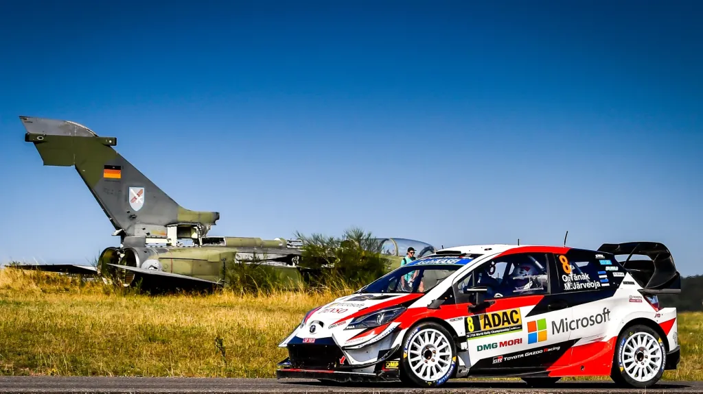 Ott  Tänak během Německé rallye