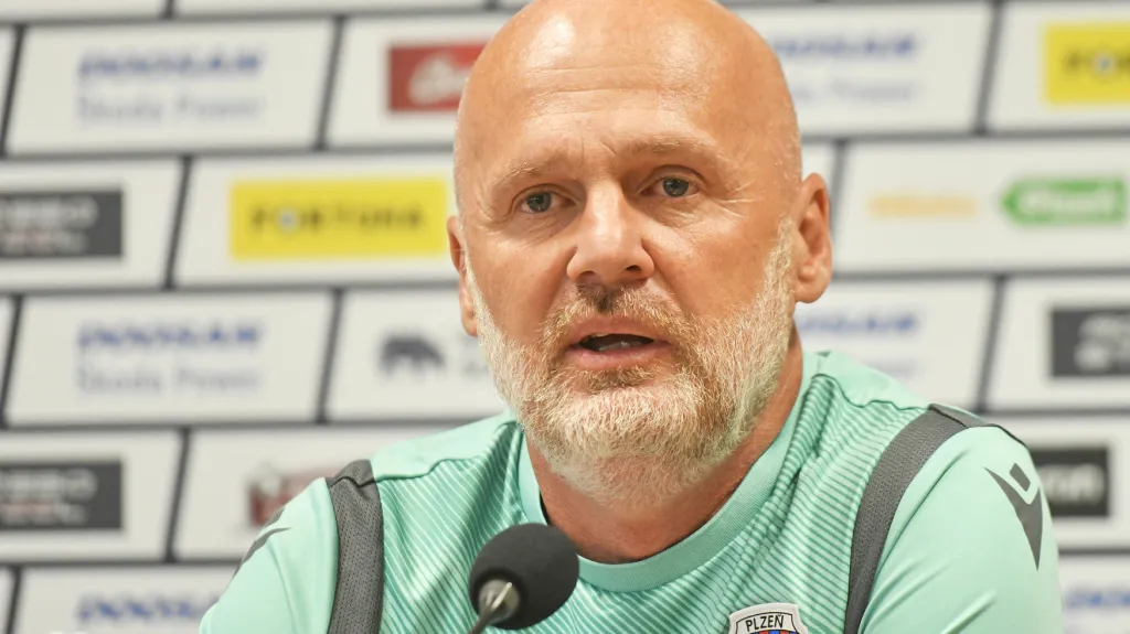 Kouč Plzně Michal Bílek