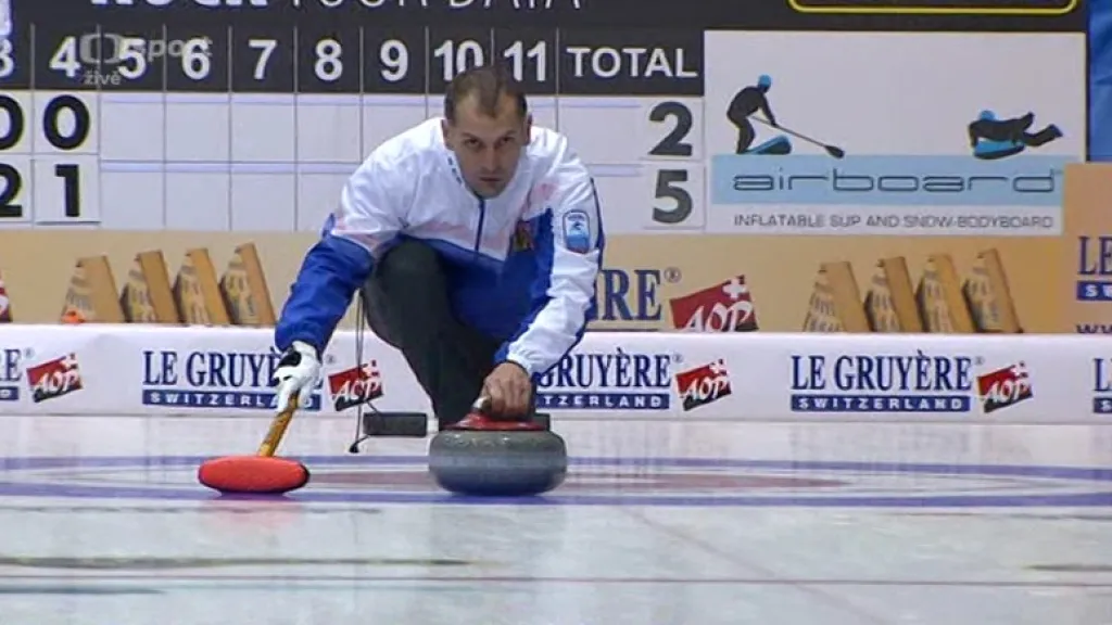 Čeští curleři na ME prohráli se Švýcary i Finy