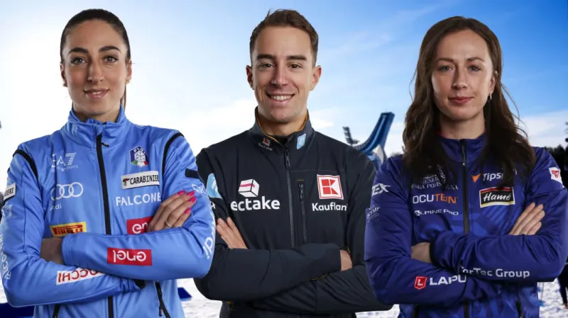 Lisa Vittozziová, Simon Kaiser a Jessica Jislová