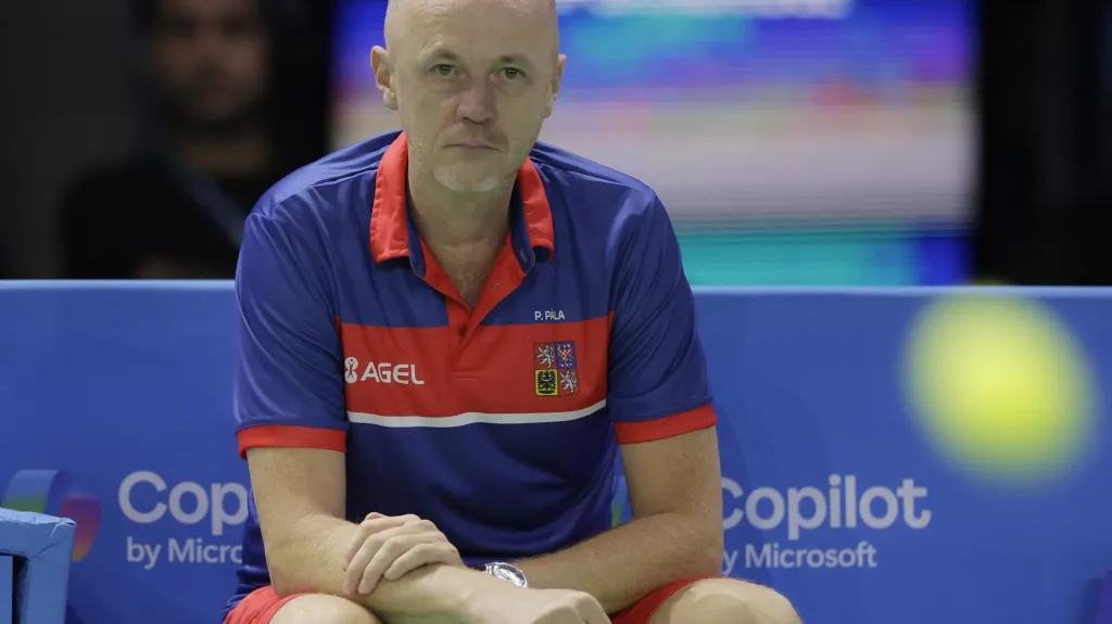 Petr Pála ve čtvrtfinále Poháru Billie Jean Kingové