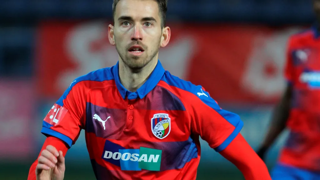 Tomáš Hořava v dresu Plzně