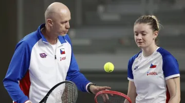 Tenistky se v obměněné sestavě připravují na baráž BJK Cupu