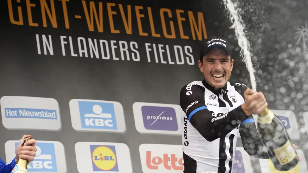 John Degenkolb vyhrává flanderský závod Gent-Wevelgem