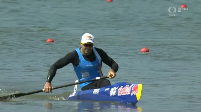 Finále A Martina Fuksy (C1 na 1000 metrů) s ohlasem