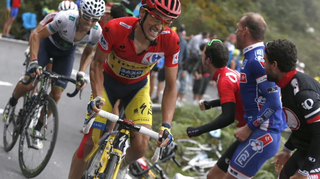 Alberto Contador na Vueltě