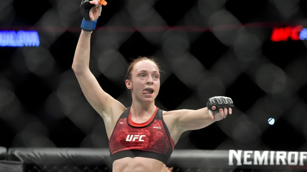 Pudilová na galavečeru MMA v Praze