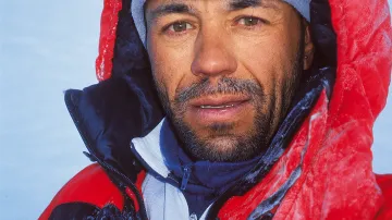 Horolezec Radek Jaroš